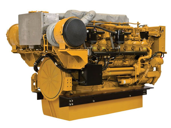 Caterpillar 3512C   Vermogen | 1361 – 2402 pk    Toerental | 1800 rpm   Configuratie | 6 in-lijn , 4-takt Diesel   Aanzuiging | Twin Turbocharged, aftercooled