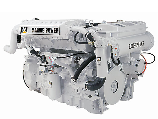 Caterpillar C12   Power | 346 – 710 Hp    RPM | 2300 rpm   Configuration | 6 In-line , 4-takt Diesel   Suction | Turbocharged, aftercooled