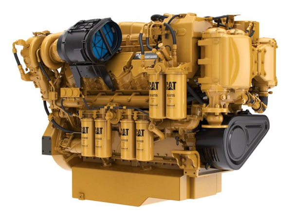 Caterpillar C32 Acert   Power | 760 – 1826 Hp    RPM | 2300 rpm   Configuration | 4-takt V12 Dieselmotor   Suction | Twin Turbocharged, aftercooled