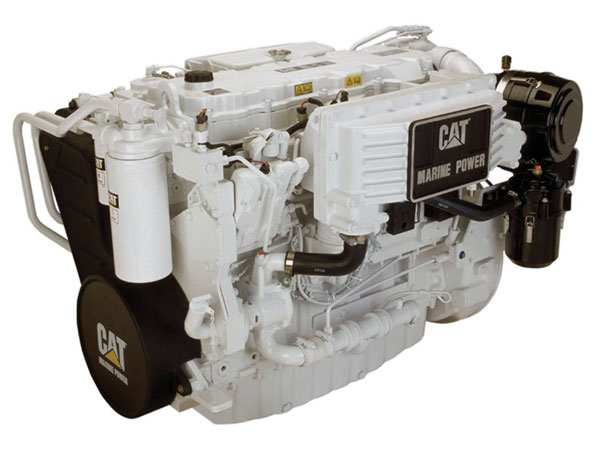 Caterpillar C9   Power | 510-576 Hp    RPM | 2500 rpm   Configuration | 6 In-line , 4-takt Diesel   Suction | Turbocharged, aftercooled