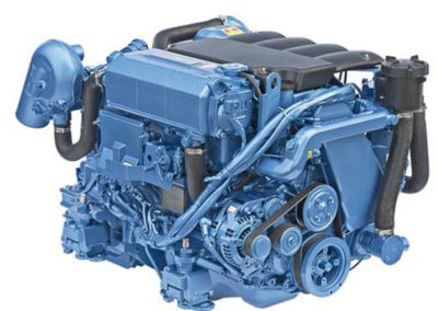 Nanni Diesel T4.230  Power | 230 Hp (169.2 kW)   RPM | 3600 rpm   Configuration | 4 In-line, 4 takt Diesel  Suction | Turbocharged, Aftercooled