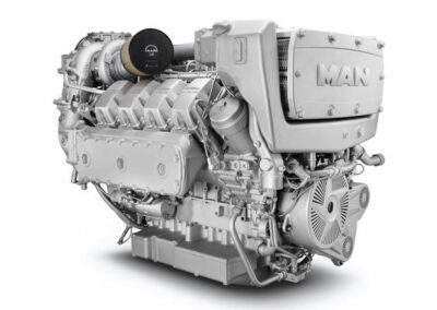 MAN D2868   Power | 600 – 680 Hp    RPM | 1800 rpm   Range | Heavy duty